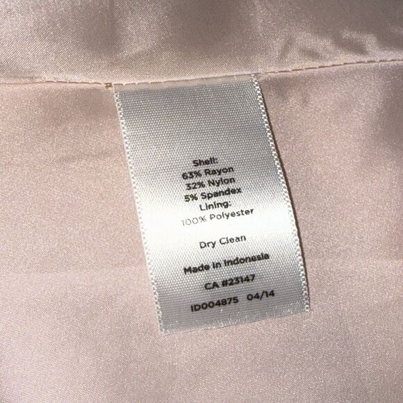 Talbots Women’s Blush Pink A Line Dress Sleeveless Size 6 - Picture 5 of 5